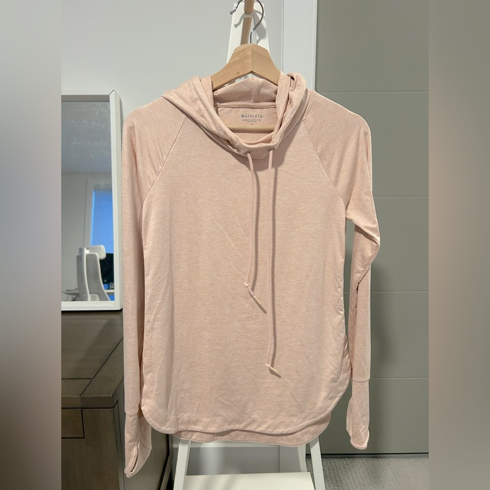 Athleta pink sweater